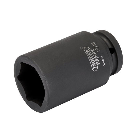 Draper Expert Imperial Deep Impact Socket, 3/4" Sq. Dr. 1.7/16" DRA-18998