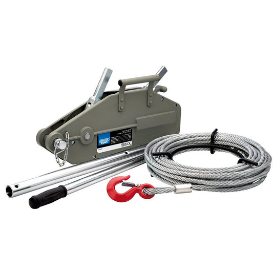 Draper Expert Wire Rope Puller, 1600kg DRA-20115