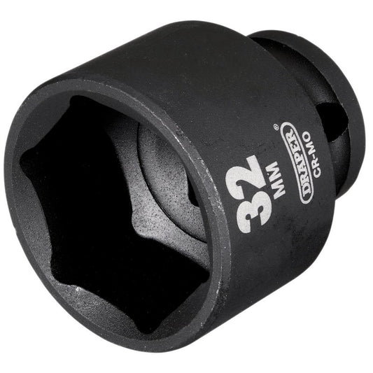 Draper Hi-TORQ Impact Socket, 1/2" Sq. Dr., 32mm DRA-20189