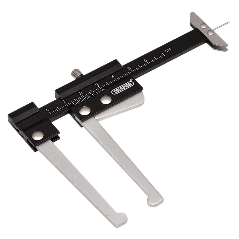 Draper Brake Disc Caliper with Tread Depth Gauge, 0-60mm DRA-20219