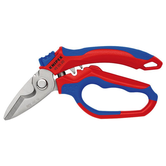 KNIPEX 95 05 20 SB Angled Electricians' Shears, 160mm DRA-20290