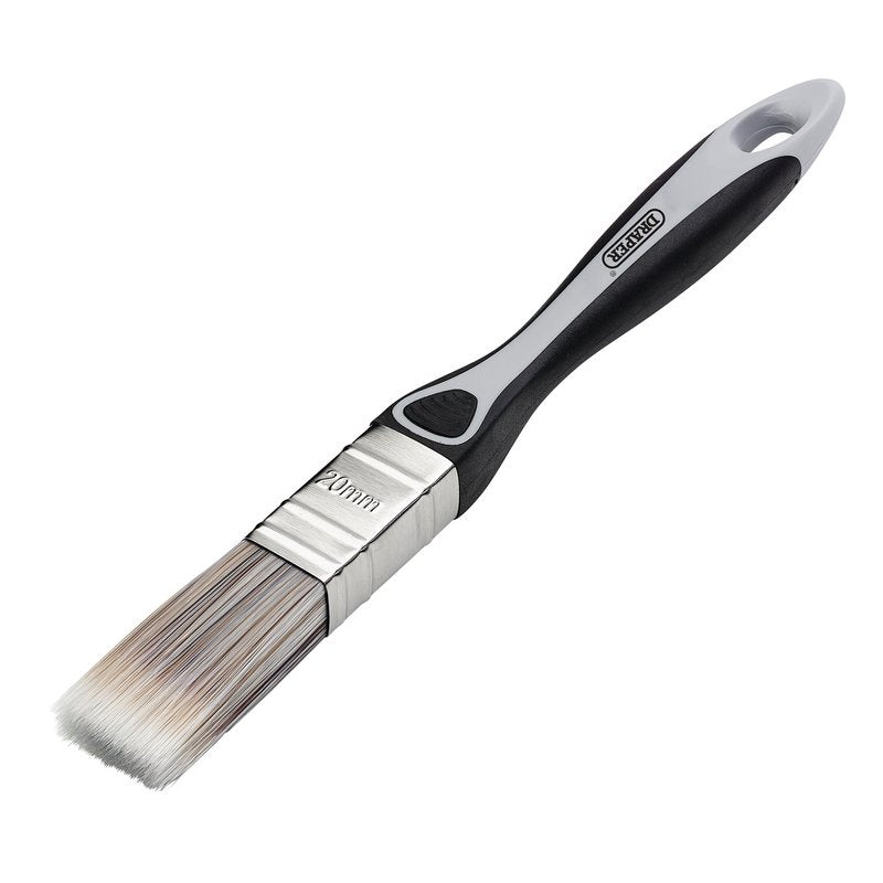 Draper Flat Paint Brush with Soft Grip, 20mm DRA-20452