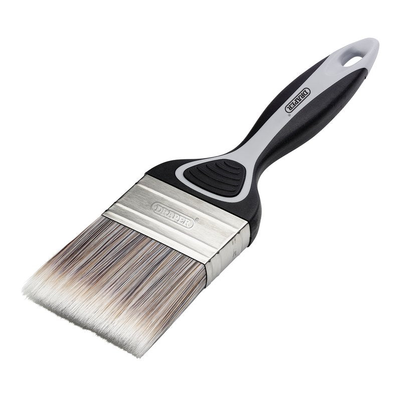 Draper Flat Paint Brush with Soft Grip, 65mm DRA-20511