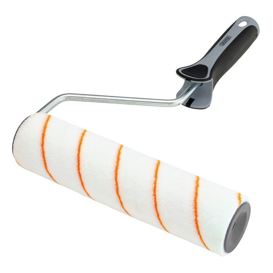 Draper Short Pile Polyester Paint Roller with Soft Grip Handle, 9''/230mm DRA-20880