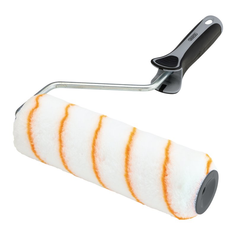 Draper Medium Pile Polyester Paint Roller with Soft Grip Handle, 9"/230mm DRA-20884