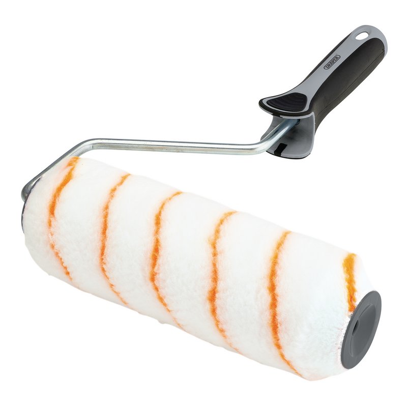 Draper Long Pile Polyester Paint Roller with Soft Grip Handle, 9"/230mm DRA-20927