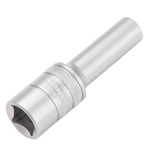 Draper Expert HI-TORQ 6-Point Metric Deep Socket, 1/2" Sq. Dr., 9mm