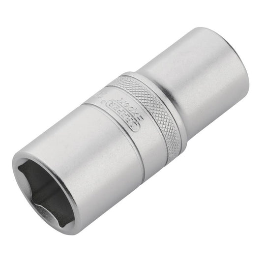 Draper Expert HI-TORQ 6-Point Metric Deep Socket, 1/2" Sq. Dr., 23mm