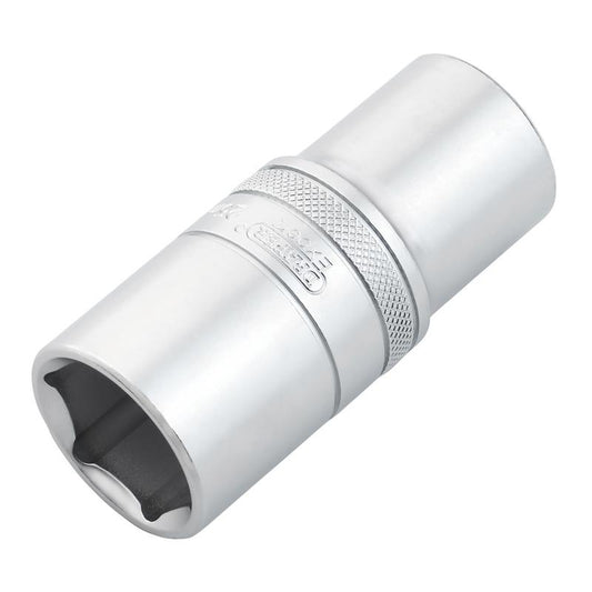 Draper Expert HI-TORQ 6-Point Metric Deep Socket, 1/2" Sq. Dr., 25mm