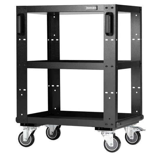 Draper BUNKER Modular 3 Tier Tool Trolley, 646mm DRA-23634