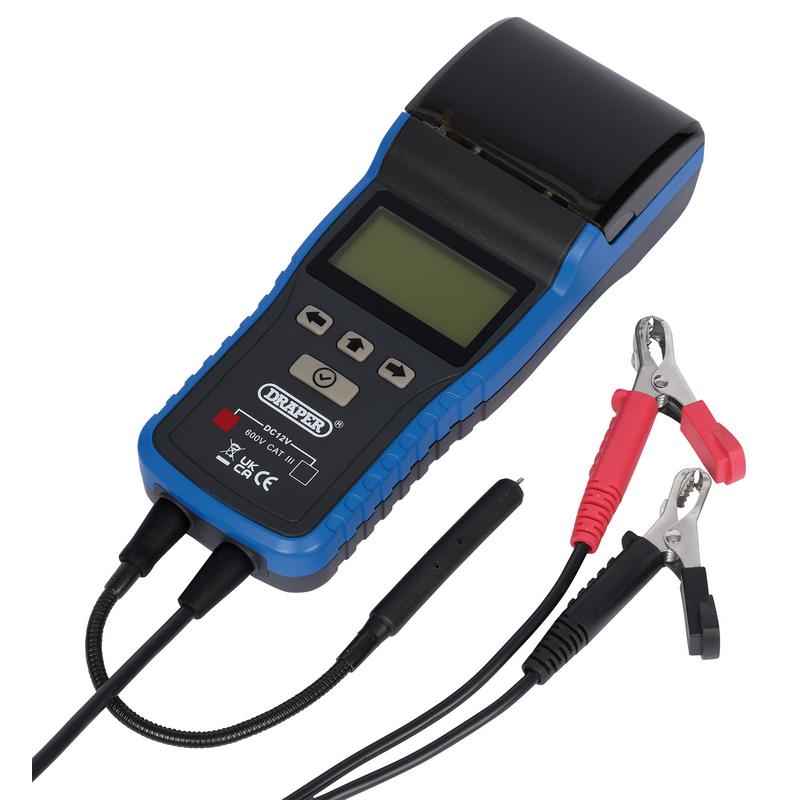 Draper 12V Digital Brake Fluid Tester with Printer DRA-23707