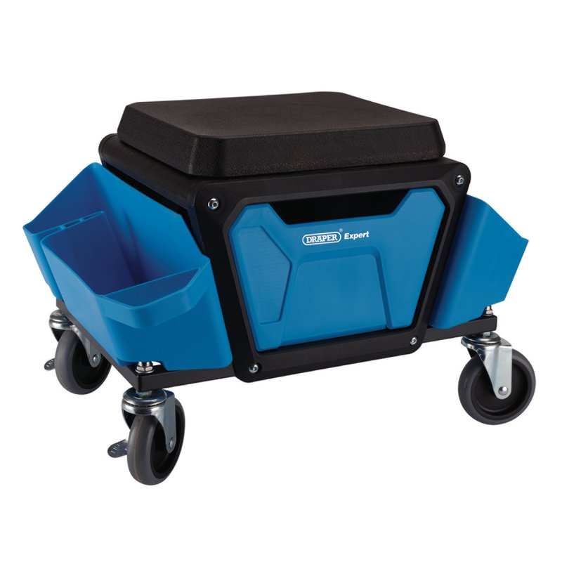 Draper Expert Work Stool, Blue DRA-23716