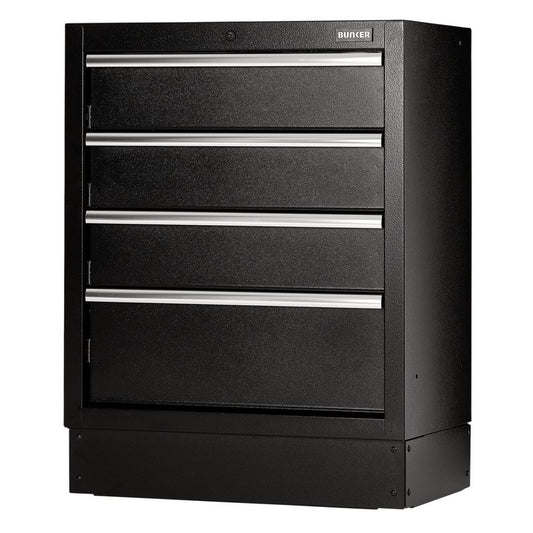 Draper BUNKER Modular Floor Cabinet, 4 Drawer, 680mm DRA-23746
