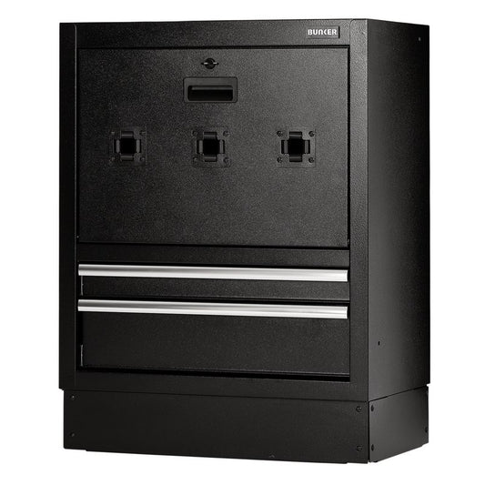 Draper BUNKER Modular Floor Reel Cabinet, 2 Drawer, 680mm DRA-23754