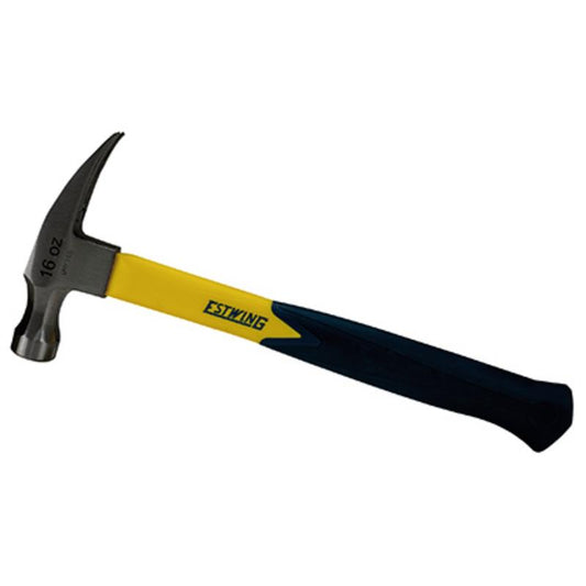 Estwing EMRF16S Sure Strike Straight Claw Hammer with Fibreglass Handle, 16oz/453g DRA-24081