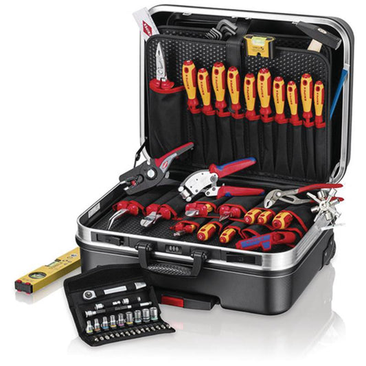 KNIPEX 00 21 06 Tool Case "BIG Basic Move" ElectricPlus, 68 Parts DRA-25019