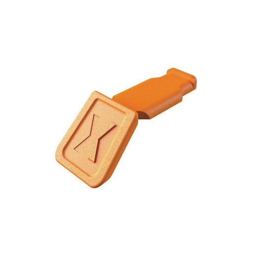 KNIPEX 00 61 10 CO ColorCode Clips Orange (10 Pieces), 122mm DRA-25122