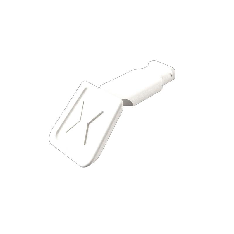 KNIPEX 00 61 10 CW ColorCode Clips White (10 Pieces), 122mm DRA-25152