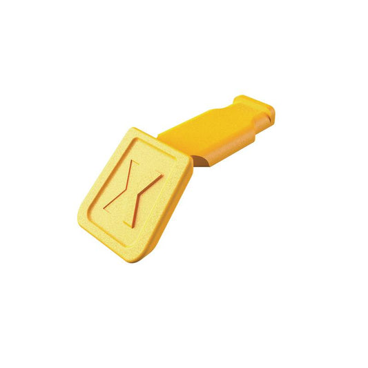 KNIPEX 00 61 10 CY ColorCode Clips Yellow (10 Pieces), 122mm DRA-25153