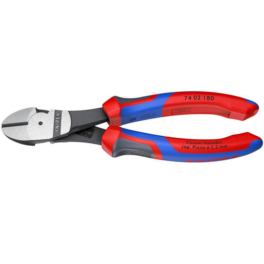 KNIPEX 74 02 180 SB High Leverage Diagonal Cutter, 180mm DRA-25618