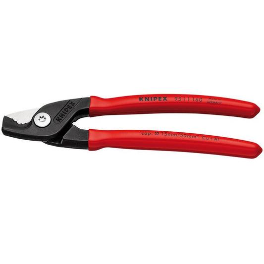 KNIPEX 95 11 160 SB StepCut Cable Shears, 160mm DRA-26107