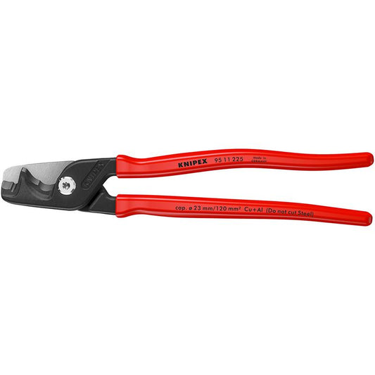 KNIPEX 95 11 225 SB StepCut XL Cable Shears, 225mm DRA-26111