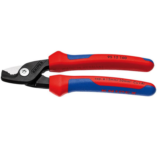 KNIPEX 95 12 160 SB StepCut Cable Shears, 160mm DRA-26112