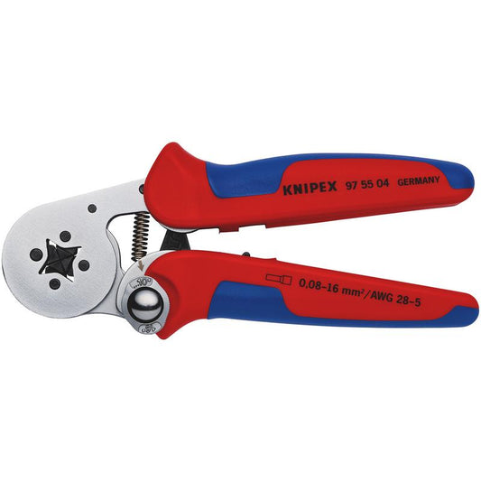KNIPEX 97 55 04 SB Self-Adjusting Crimping Pliers, 180mm DRA-26143