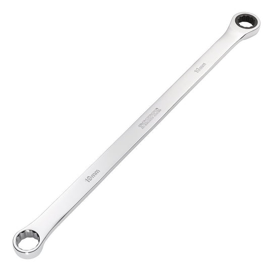 Draper HI-TORQ Metric Extra-Long Double Ring Ratchet Spanner, 19mm DRA-27777