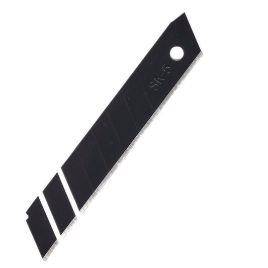 Draper Snap-Off Segment Knife Blades, 18mm, Black (Pack of 10) DRA-27787