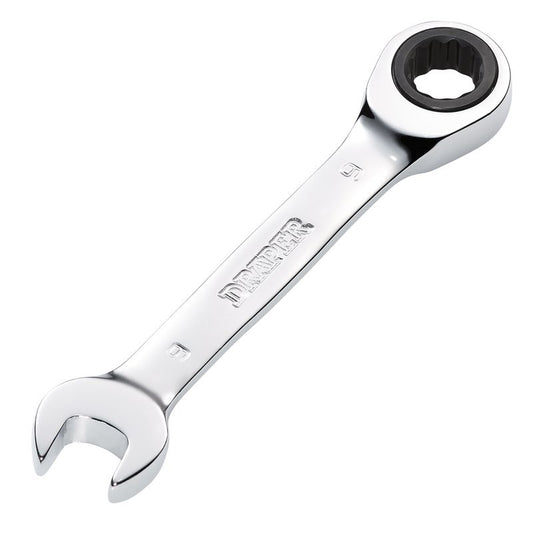 Draper HI-TORQ Metric Stubby Ratchet Combination Spanner, 9mm DRA-27851