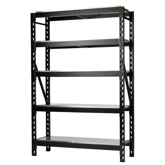 Draper BUNKER 22 Piece Modular 5 Tier Racking with Stainless Steel Shelving, 1500mm DRA-27999