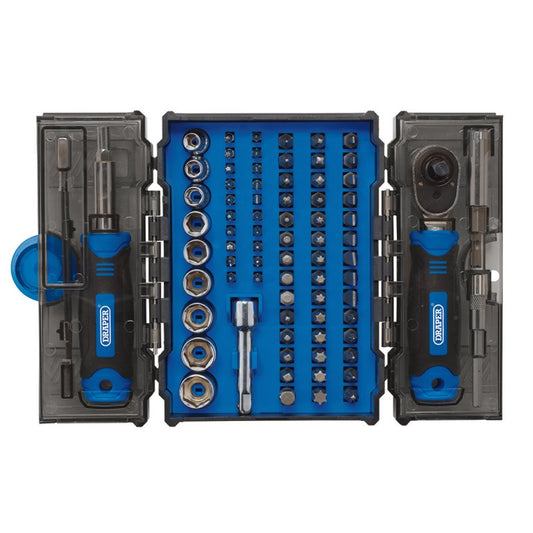Draper Ratchet and Screwdriver Bit Set (78 Piece) DRA-28029