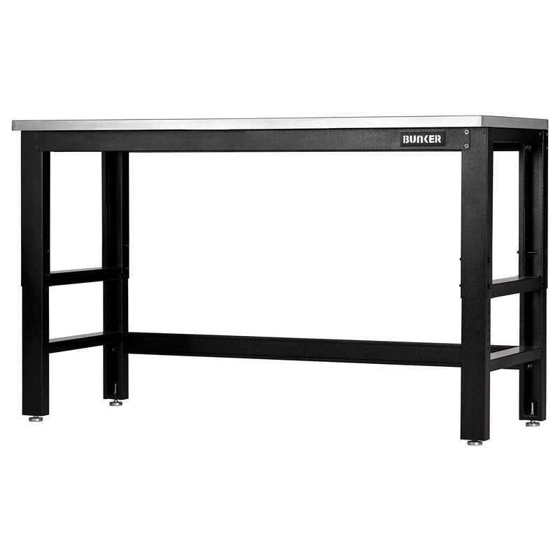 Draper BUNKER Workbench with Stainless Steel Worktop, 1550mm DRA-28090