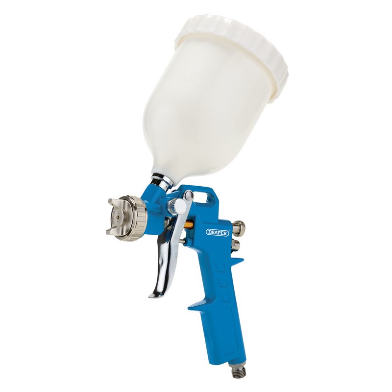 Draper Gravity Air Paint Spray Gun, 500ml, 1.4/1.8mm DRA-28358