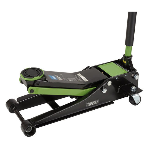 Draper Trolley Jack, 3 Tonne, Green DRA-28485