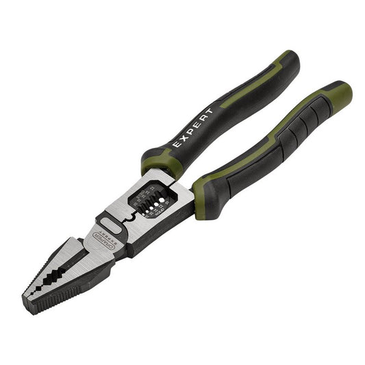 Draper Expert Combination Pliers with Wire Stripper, 200mm DRA-28525