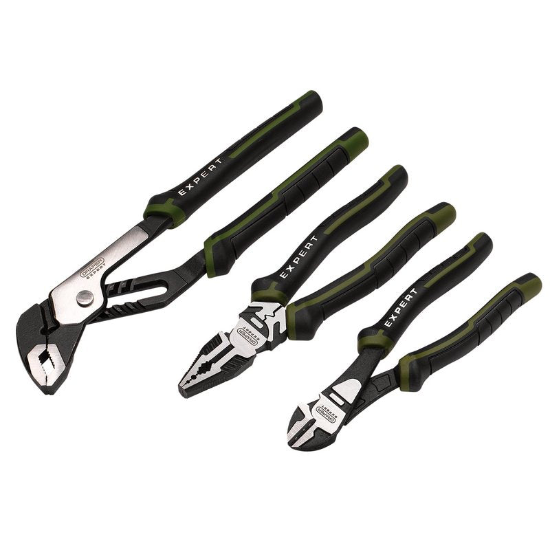 Draper Expert High Leverage Pliers Set with Water Pump Pliers (3 Piece) DRA-28536