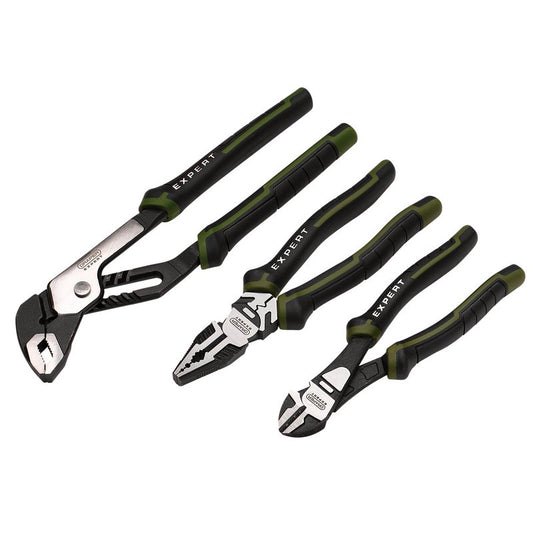 Draper Expert High Leverage Pliers Set with Water Pump Pliers (3 Piece) DRA-28536