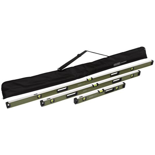 Draper Expert Box Spirit Level with Handle Set (3 Piece) DRA-29006