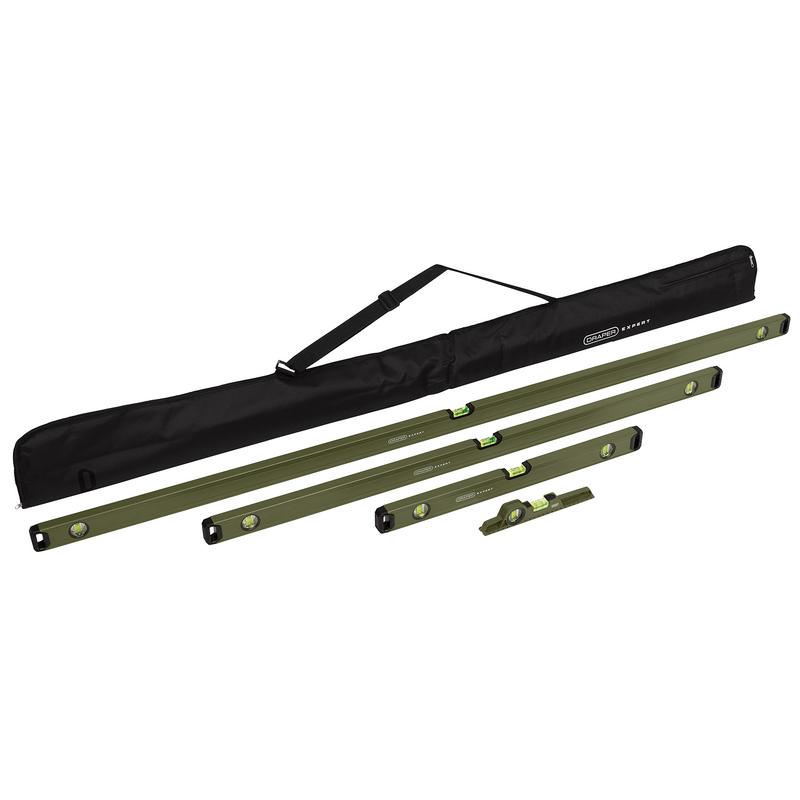 Draper Expert Box and Boat Spirit Level Set (4 Piece) DRA-29056