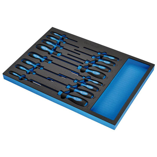 Draper BUNKER Screwdriver Set in EVA Foam Inlay (16 Piece) DRA-29529