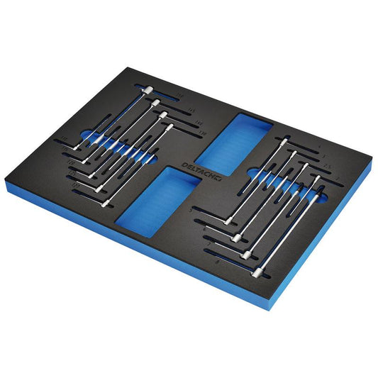Draper BUNKER Torx and Hex T-Key Set in EVA Foam Inlay (17 Piece) DRA-29640
