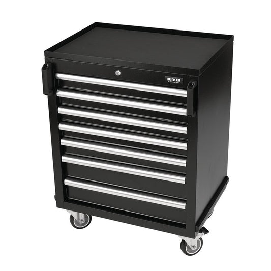 Draper BUNKER Modular Mobile Cabinet, 7 Drawer, 646mm DRA-29779