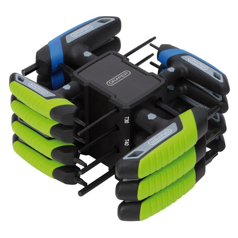 Draper TX-STAR and Metric T-Handle Hex Key Set (14 Piece) DRA-31120
