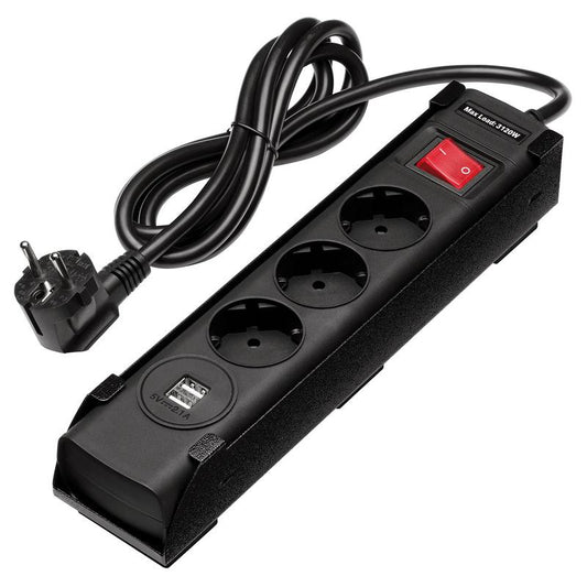 Draper BUNKER EU Power Strip with Magnetic Holder DRA-31712