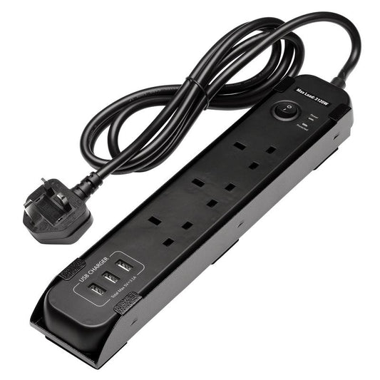 Draper BUNKER UK Power Strip with Magnetic Holder DRA-31713