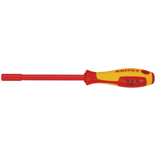 KNIPEX 98 03 05 VDE Insulated Nut Driver, 5.0 x 125mm DRA-34655