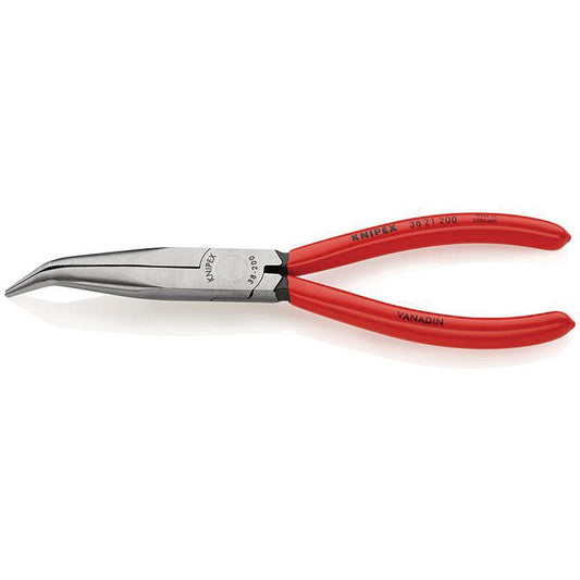 KNIPEX 38 21 200 Mechanics' Bent Nose Pliers, 200mm DRA-55689