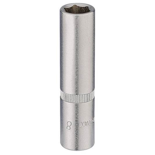 Elora Deep Socket, 1/4" Sq. Dr., 8mm DRA-58728